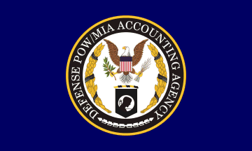 [Defense POW/MIA Accounting Agency Flag]
